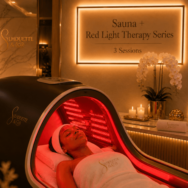 Sauna + Red Light Therapy Series at Silhouette&Co in Falls Church, VA
