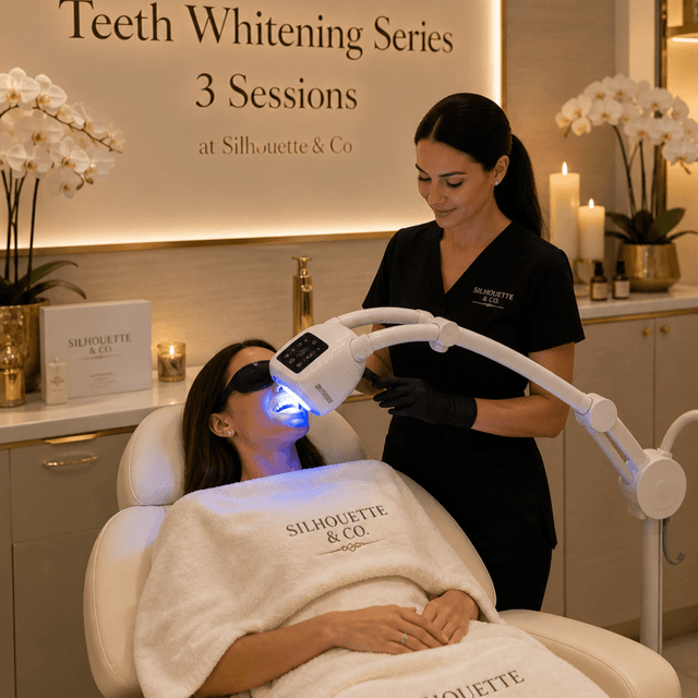 Teeth Whitening Series at Silhouette&Co in Falls Church, VA